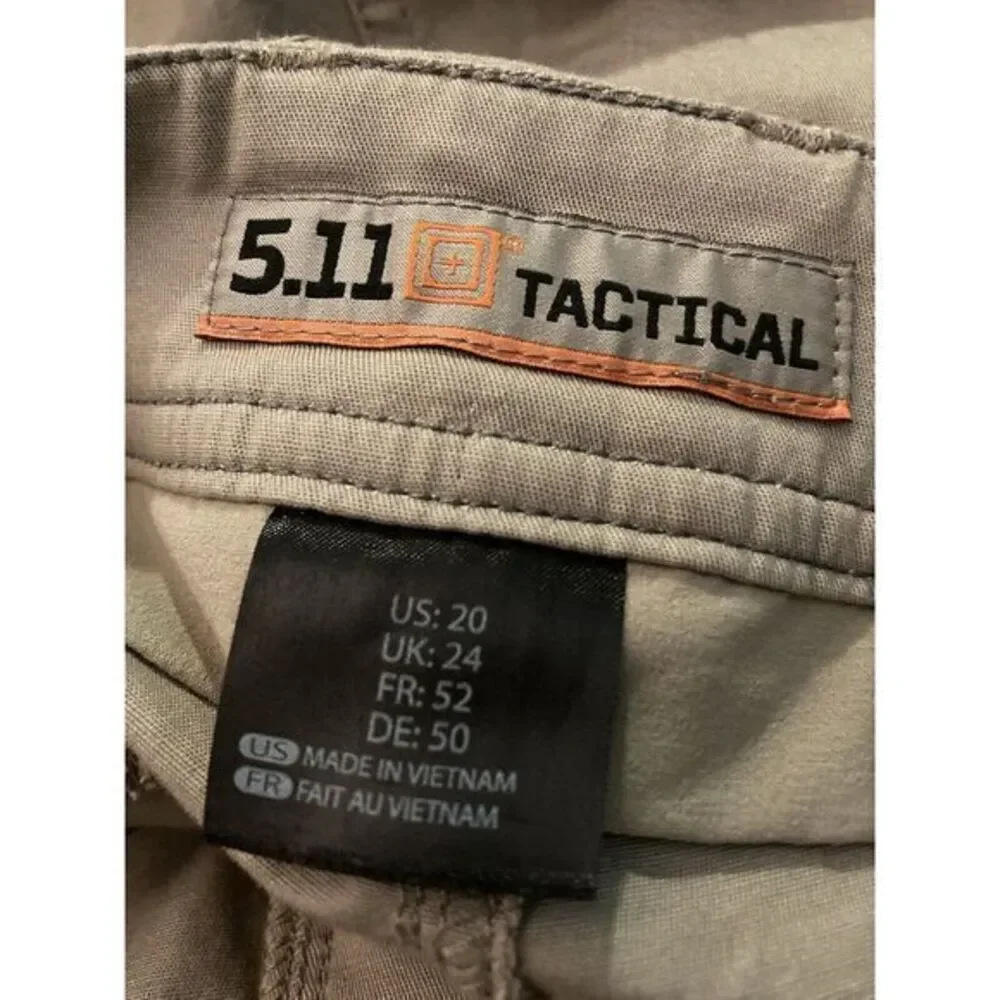 5.11 Tactical Women's Terra Twill‎ Short Khaki size 20 NWT